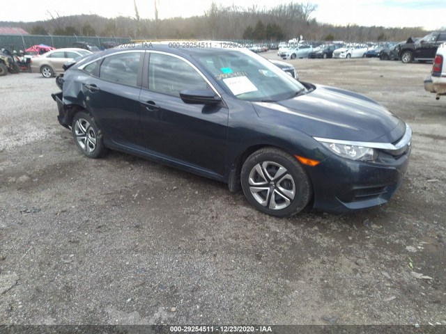 honda civic sedan 2018 19xfc2e54je018673