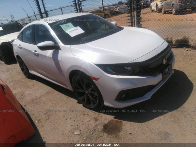 honda civic sedan 2020 19xfc2e86le011429