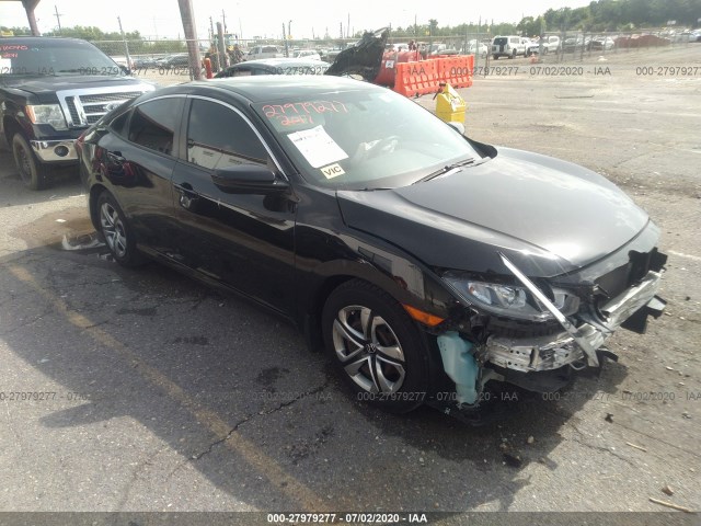 honda civic sedan 2017 19xfc2f51he025086