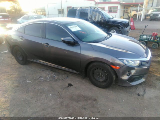 honda civic sedan 2017 19xfc2f51he065961