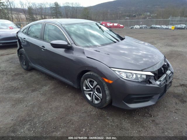 honda civic sedan 2017 19xfc2f51he226745