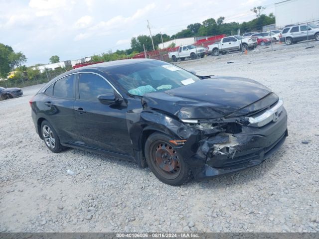 honda civic 2016 19xfc2f52ge021692