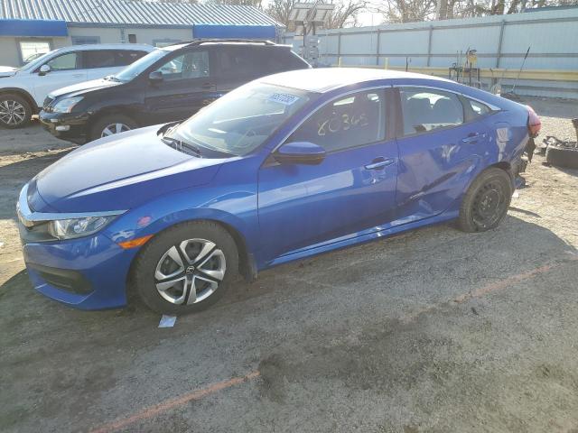 honda civic lx 2017 19xfc2f52he066360