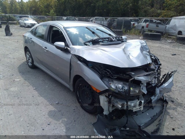 honda civic sedan 2018 19xfc2f52je202265