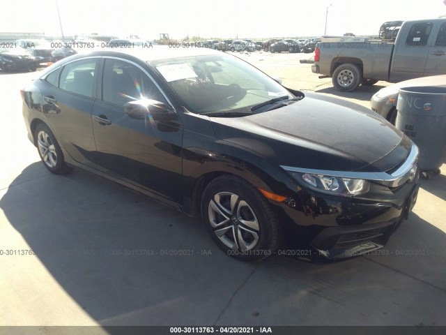 honda civic sedan 2017 19xfc2f53he037711