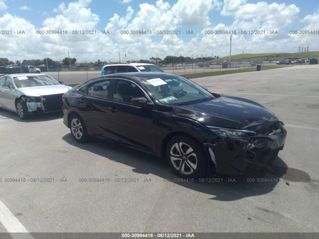 honda civic sedan 2017 19xfc2f53he074709