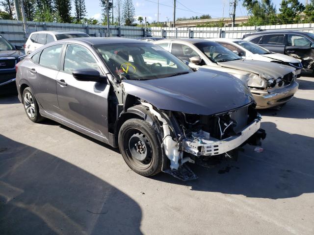 honda civic lx 2018 19xfc2f53je041795