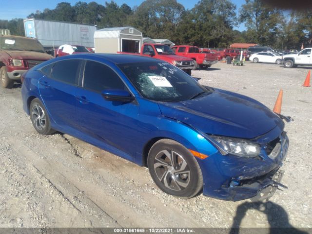 honda civic sedan 2017 19xfc2f54he019668