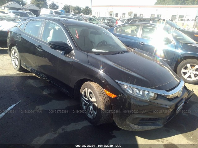 honda civic sedan 2017 19xfc2f54he052038