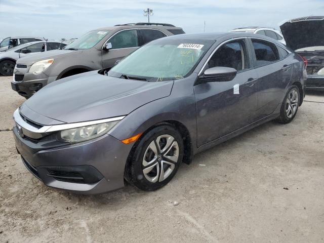 honda civic lx 2017 19xfc2f54he065372