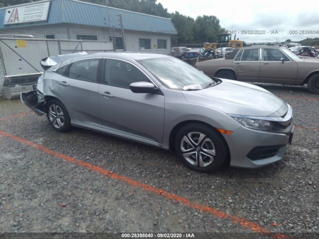 honda civic sedan 2017 19xfc2f54he221099