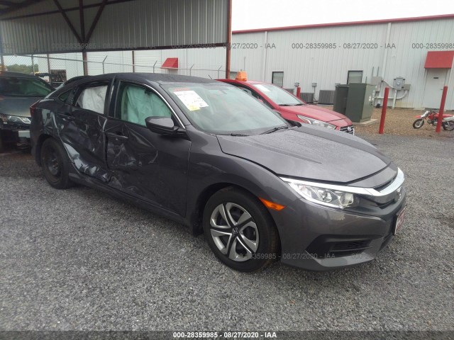 honda civic sedan 2018 19xfc2f54je011429