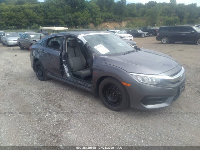 honda civic sedan 2018 19xfc2f54je027145