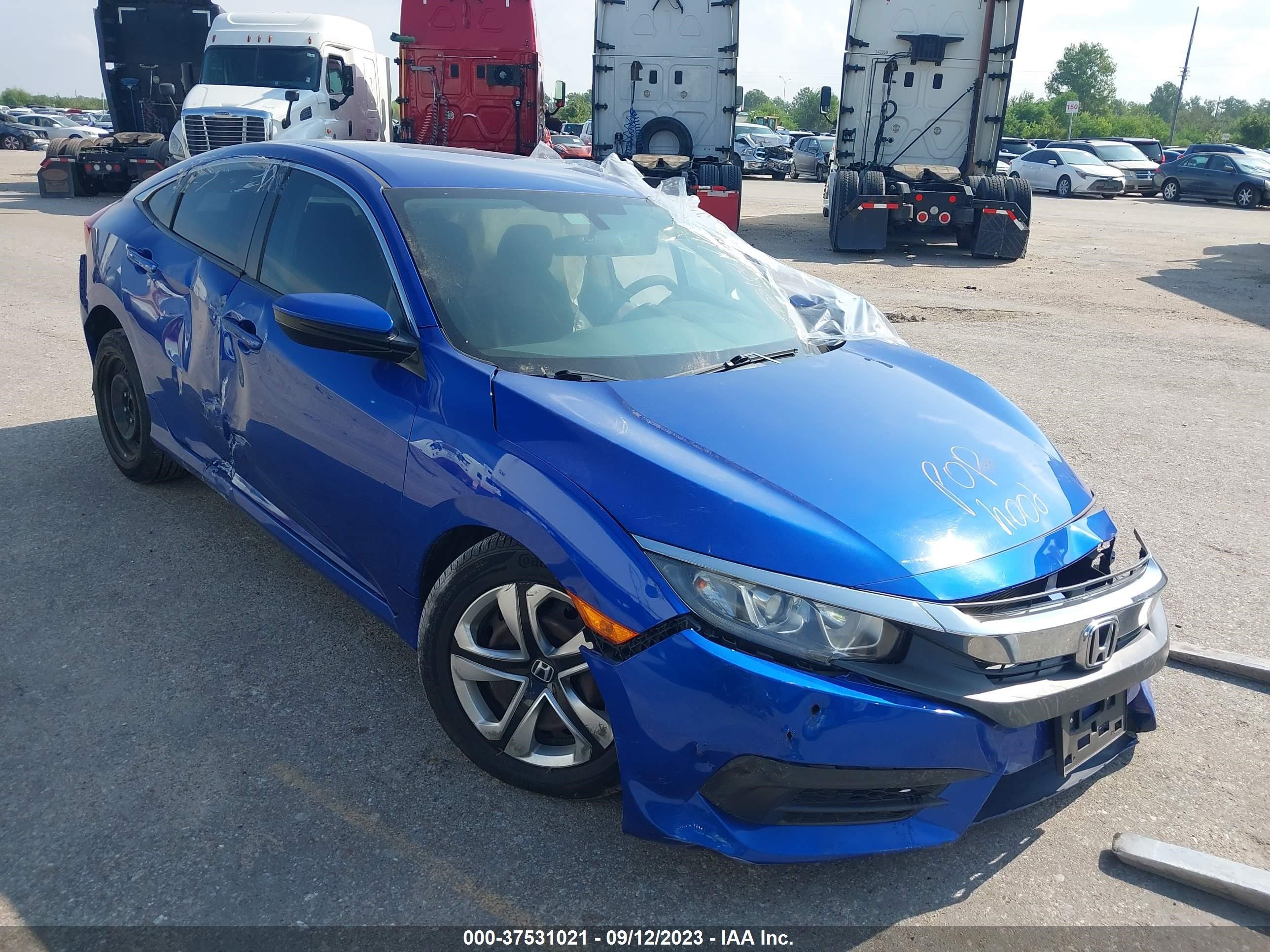 honda civic 2016 19xfc2f56ge096332