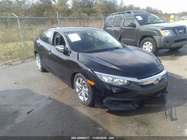 honda civic sedan 2017 19xfc2f56he001124