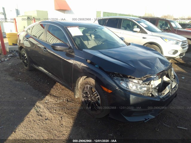 honda civic sedan 2017 19xfc2f56he014665