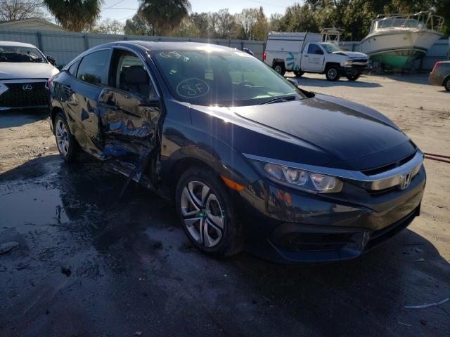 honda civic lx 2017 19xfc2f56he056785