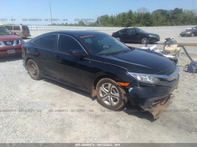 honda civic sedan 2017 19xfc2f56he068788