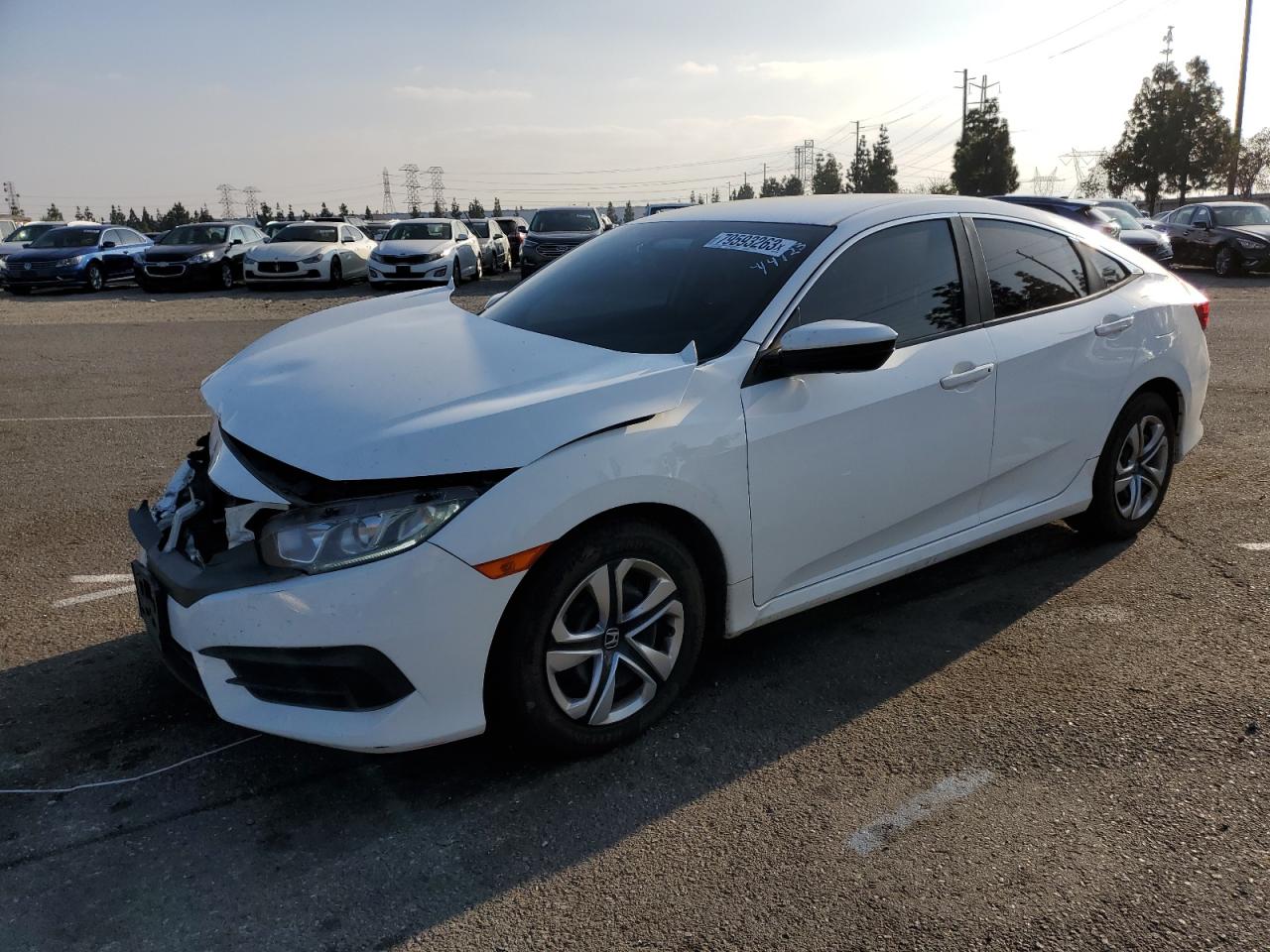 honda civic 2016 19xfc2f57ge225100