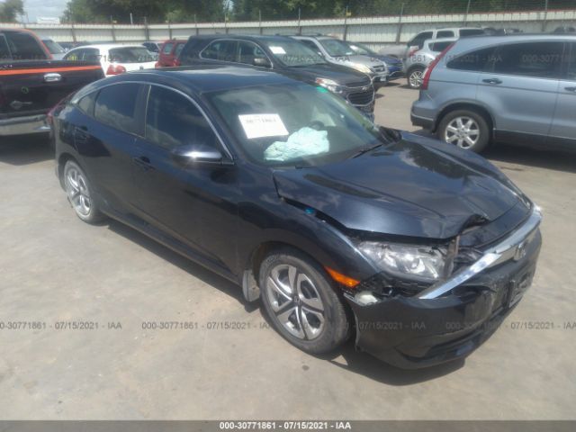 honda civic sedan 2017 19xfc2f57he058769