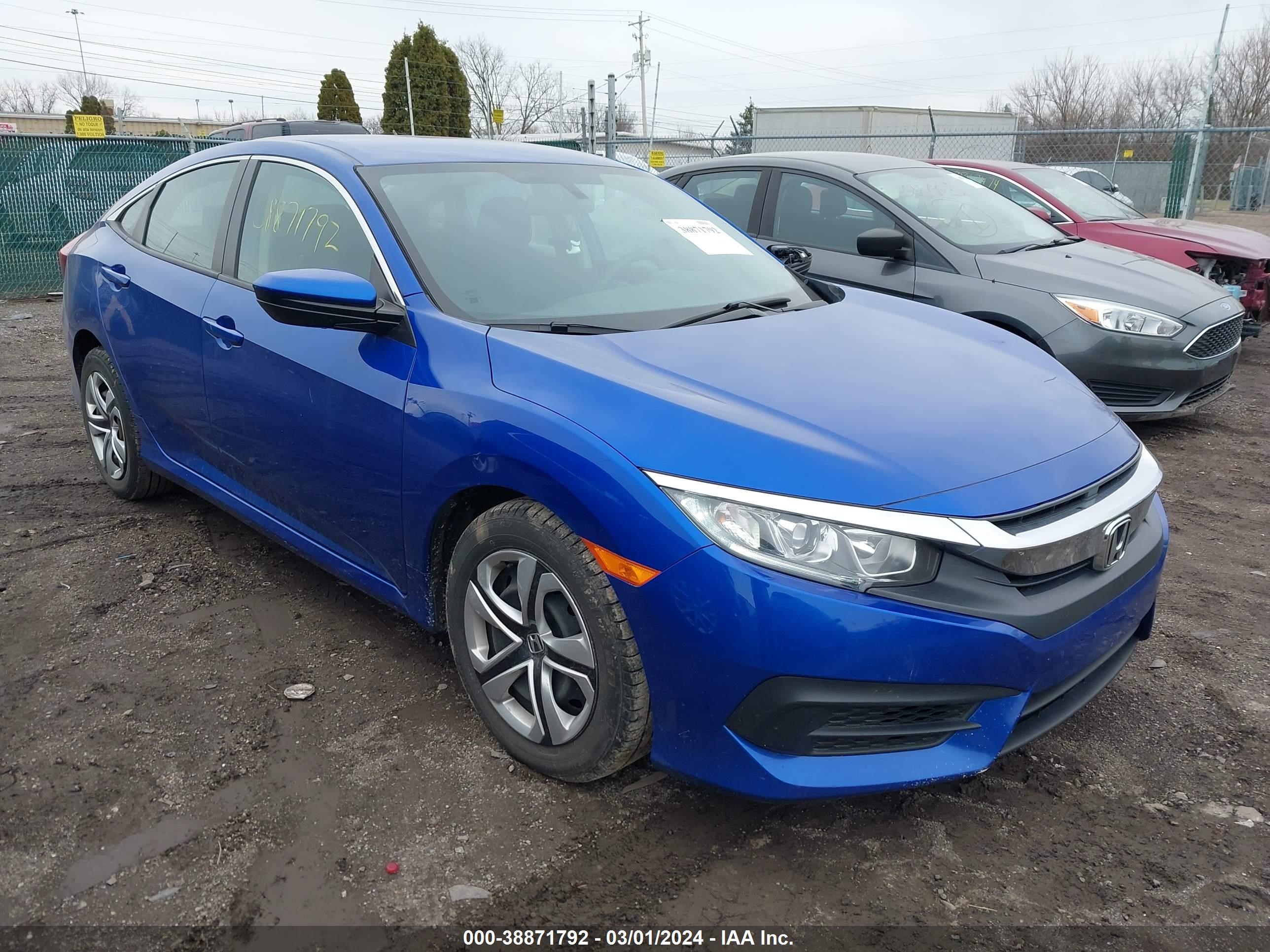 honda civic 2017 19xfc2f57he076608