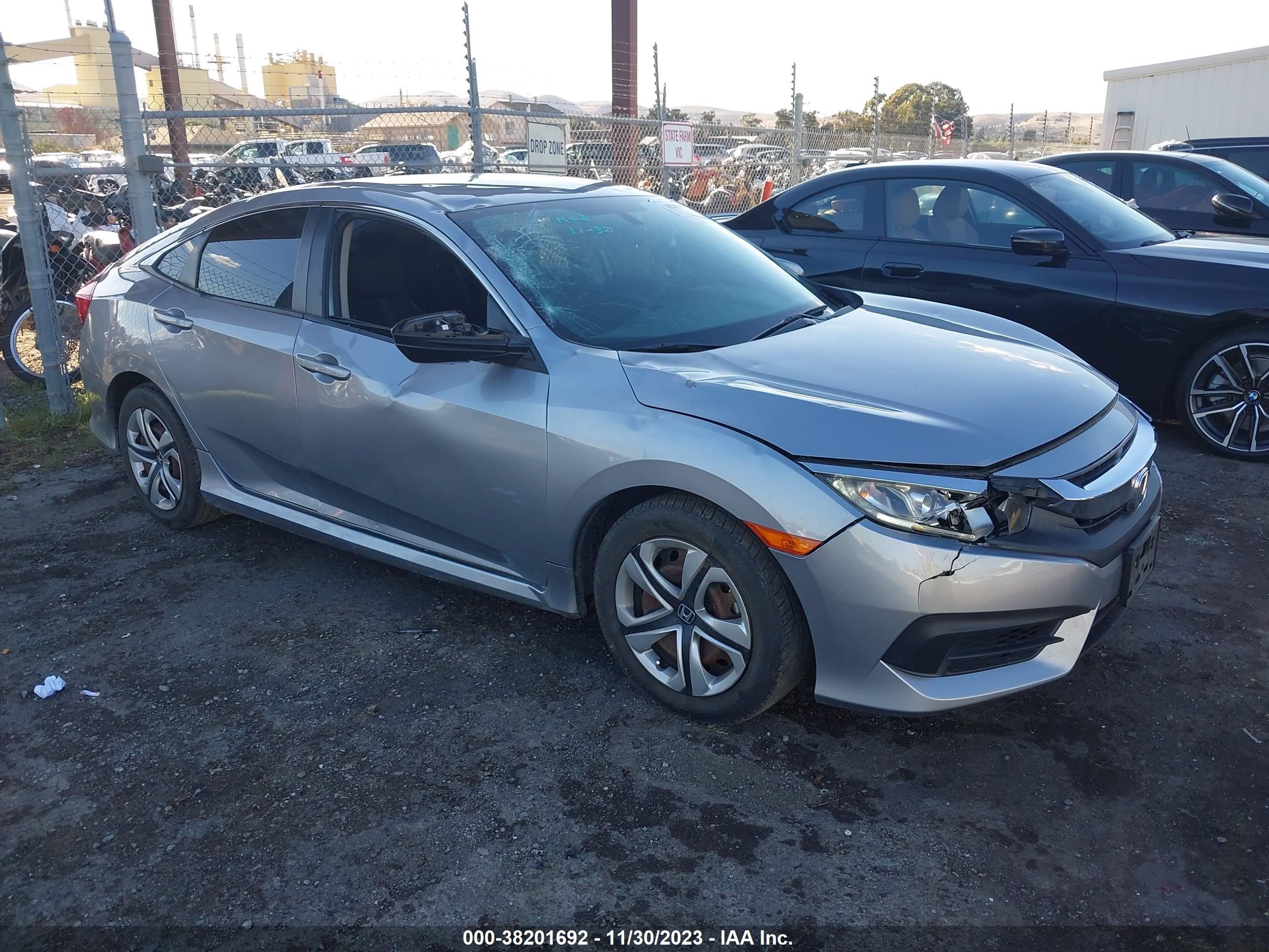 honda civic 2017 19xfc2f58he223275