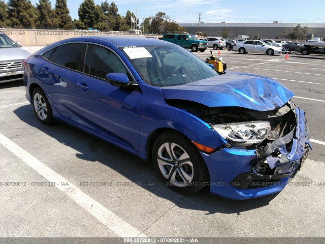 honda civic sedan 2018 19xfc2f58je203954