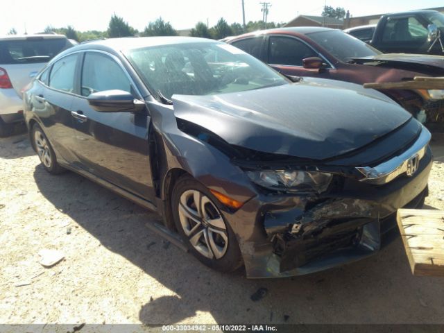 honda civic sedan 2017 19xfc2f59he043691