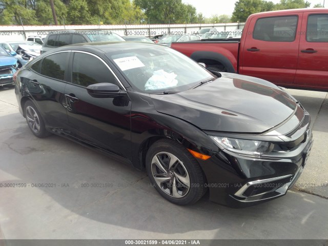 honda civic lx 2019 19xfc2f61ke027145