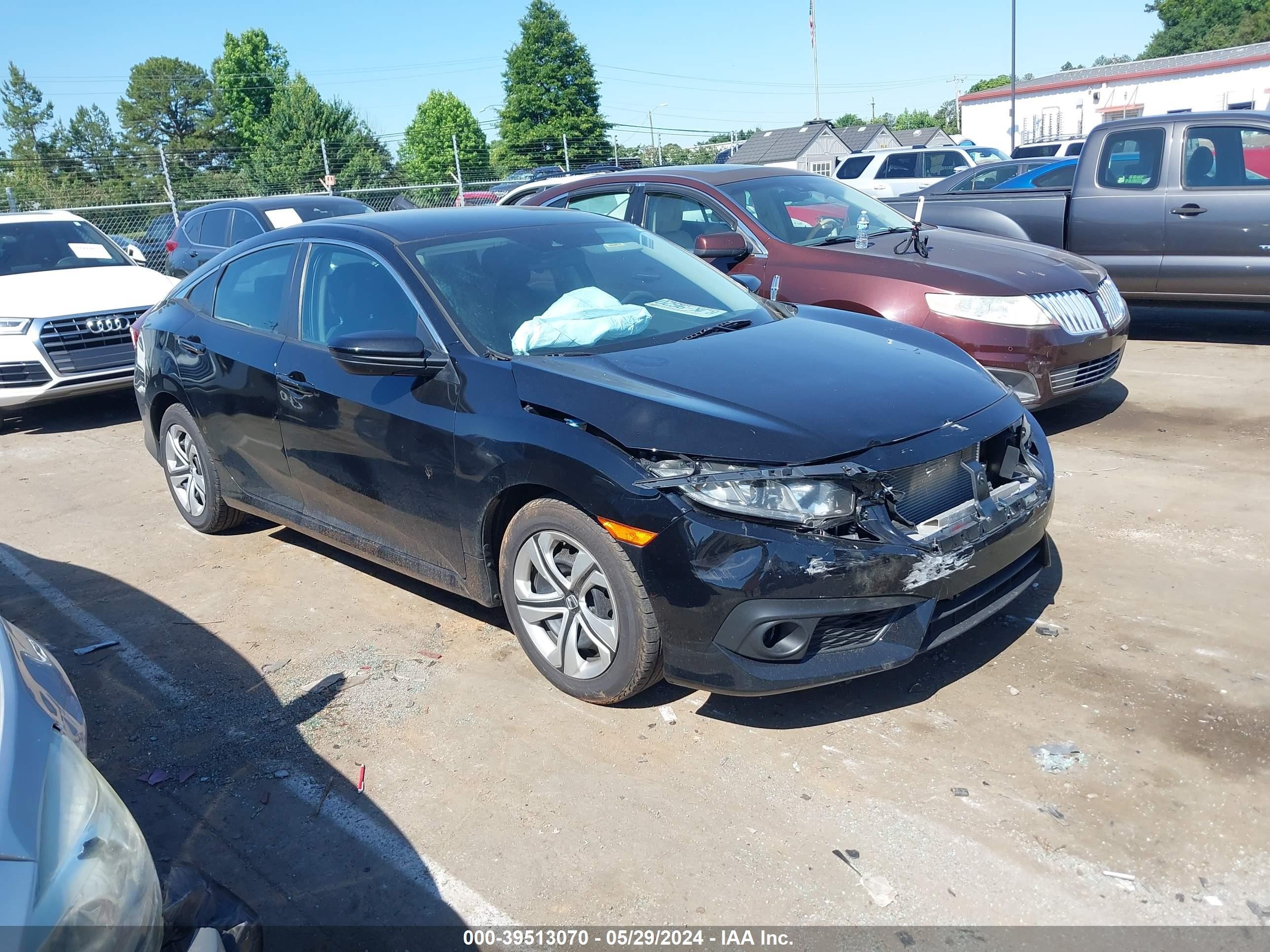 honda civic 2016 19xfc2f62ge058606