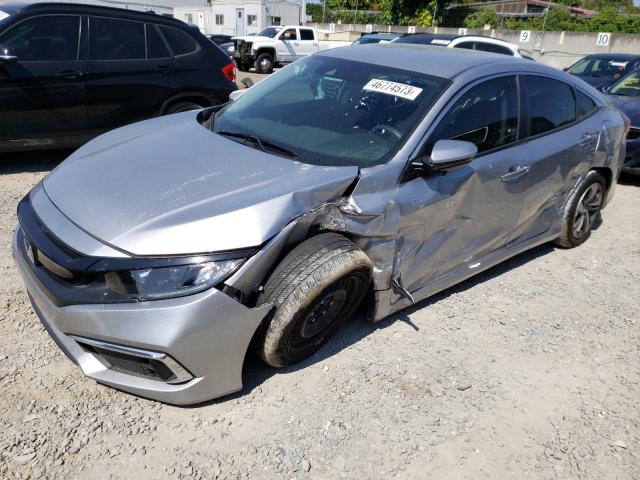 honda civic lx 2021 19xfc2f62me000748