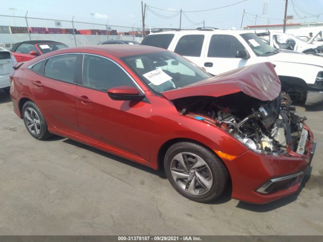 honda civic sedan 2020 19xfc2f65le213241