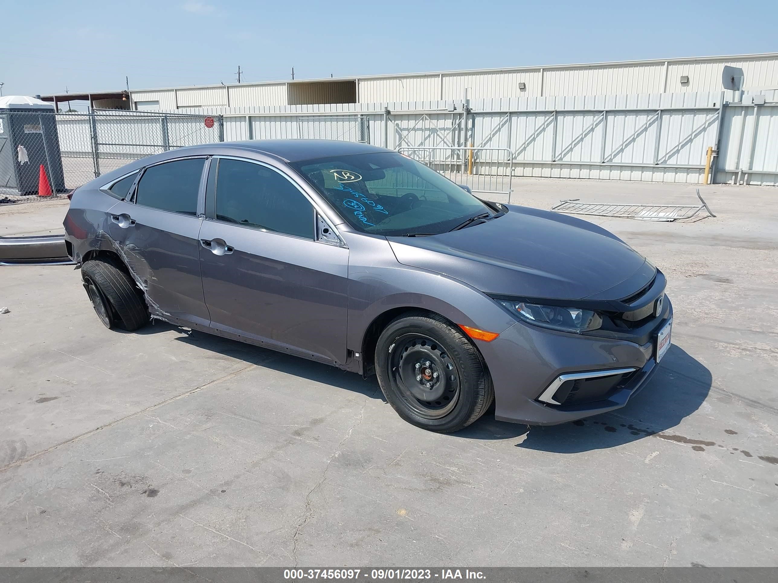 honda civic 2020 19xfc2f67le017592