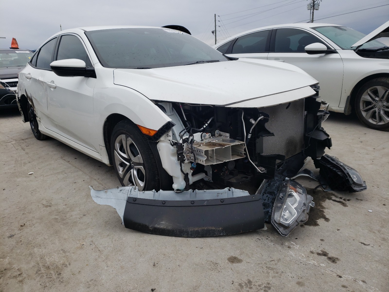 honda civic lx 2016 19xfc2f69ge026638