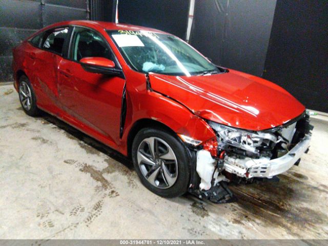 honda civic sedan 2020 19xfc2f69le215784