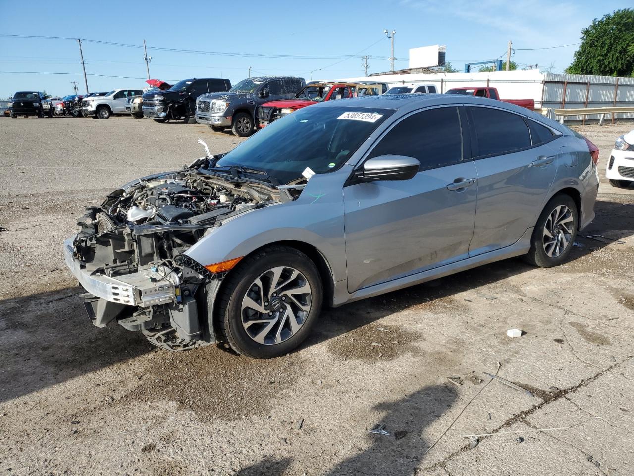 honda civic 2016 19xfc2f70ge097168