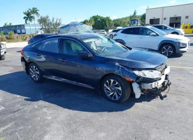 honda civic sedan 2017 19xfc2f71he002716