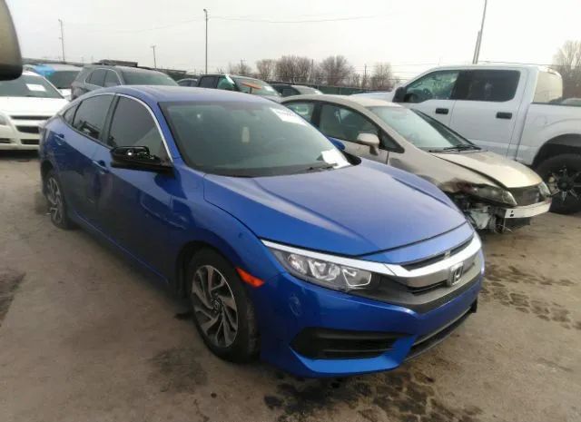 honda civic sedan 2017 19xfc2f71he029446