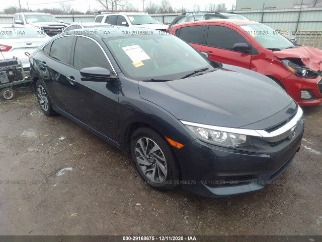 honda civic sedan 2017 19xfc2f71he039457