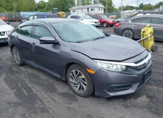 honda civic sedan 2017 19xfc2f71he211602