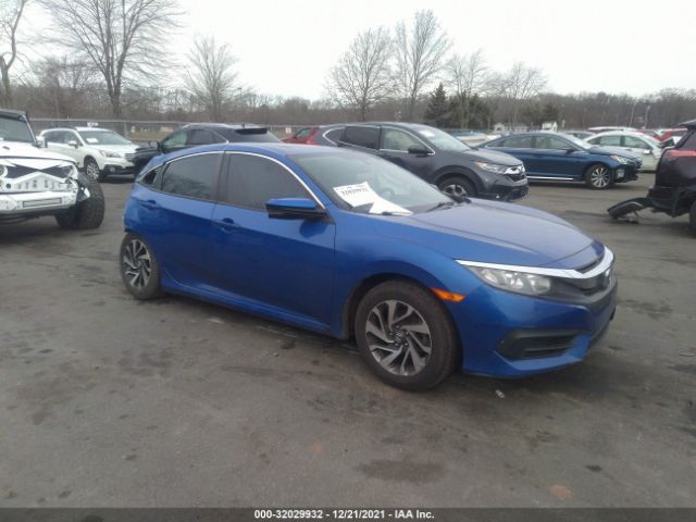 honda civic sedan 2017 19xfc2f71he221160