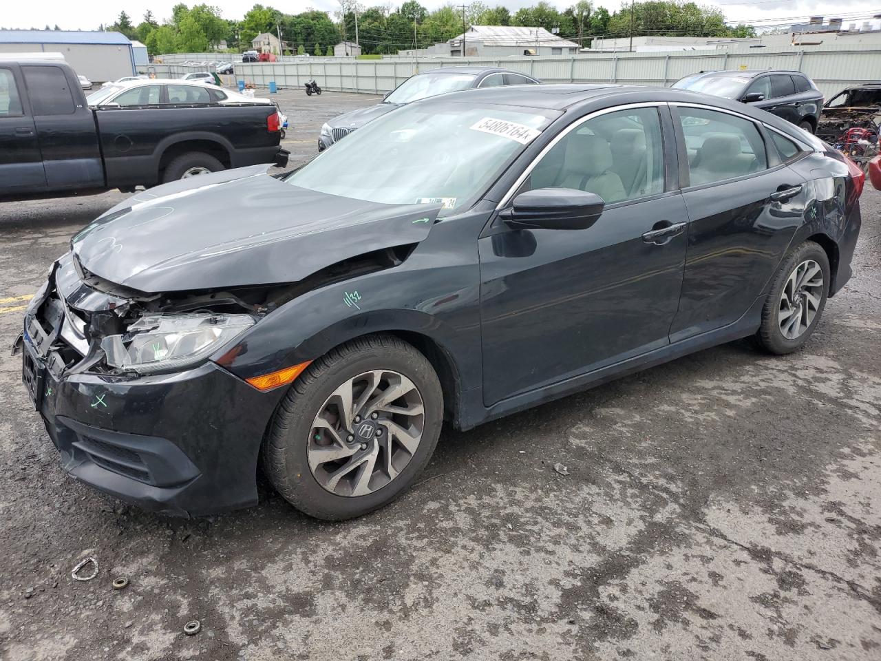 honda civic 2016 19xfc2f72ge243571