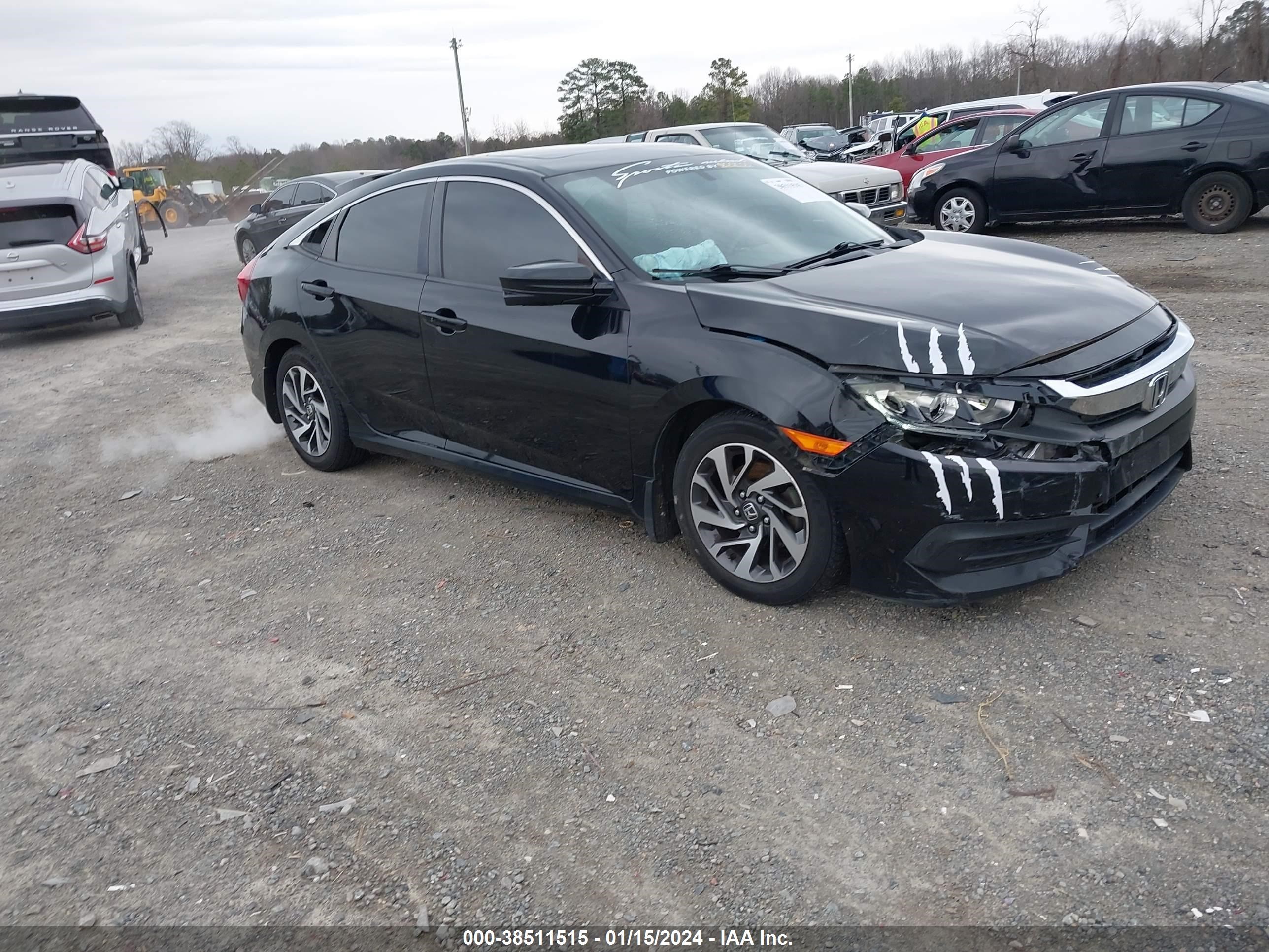 honda civic 2017 19xfc2f72he016222