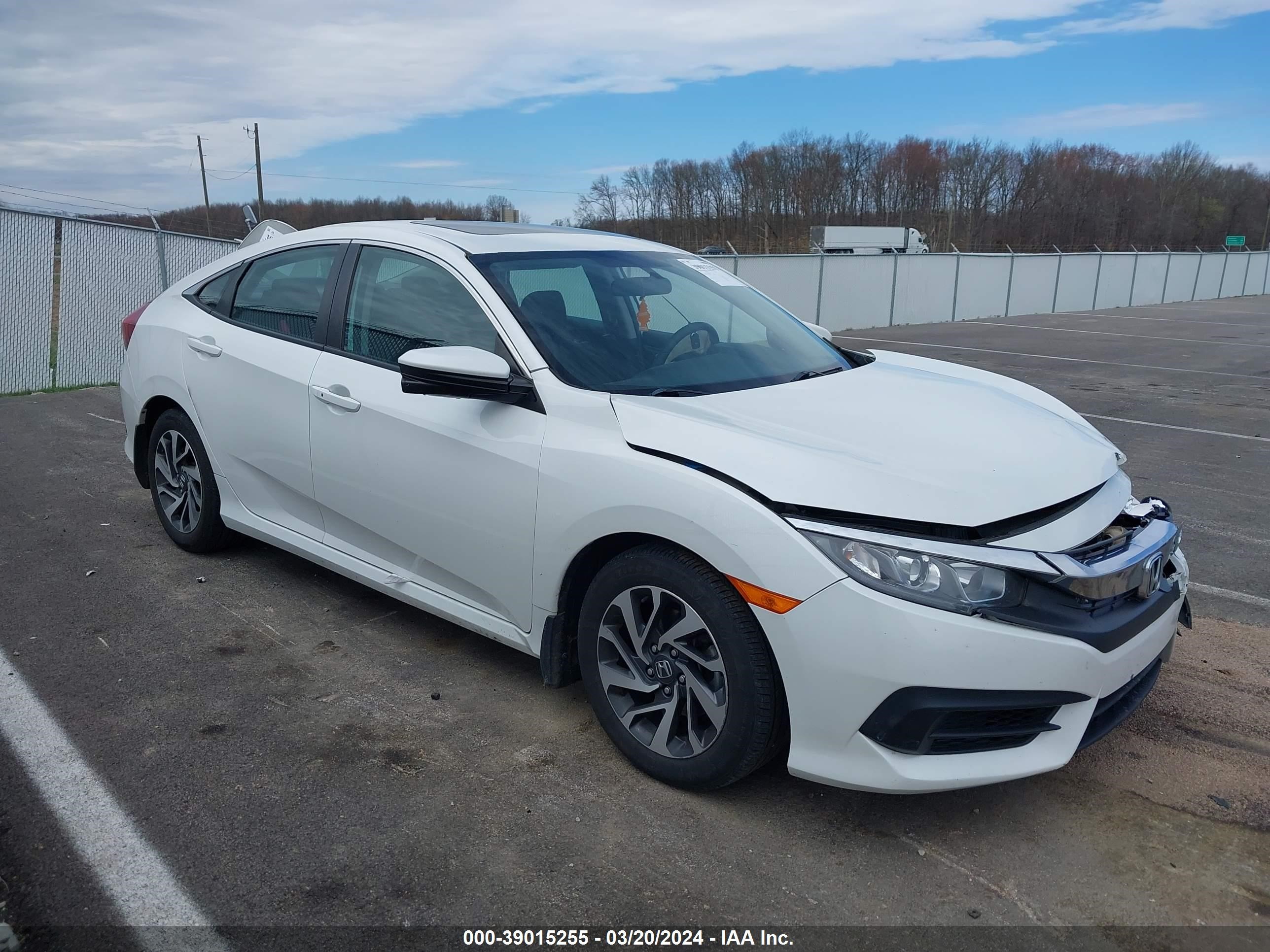 honda civic 2017 19xfc2f72he023087