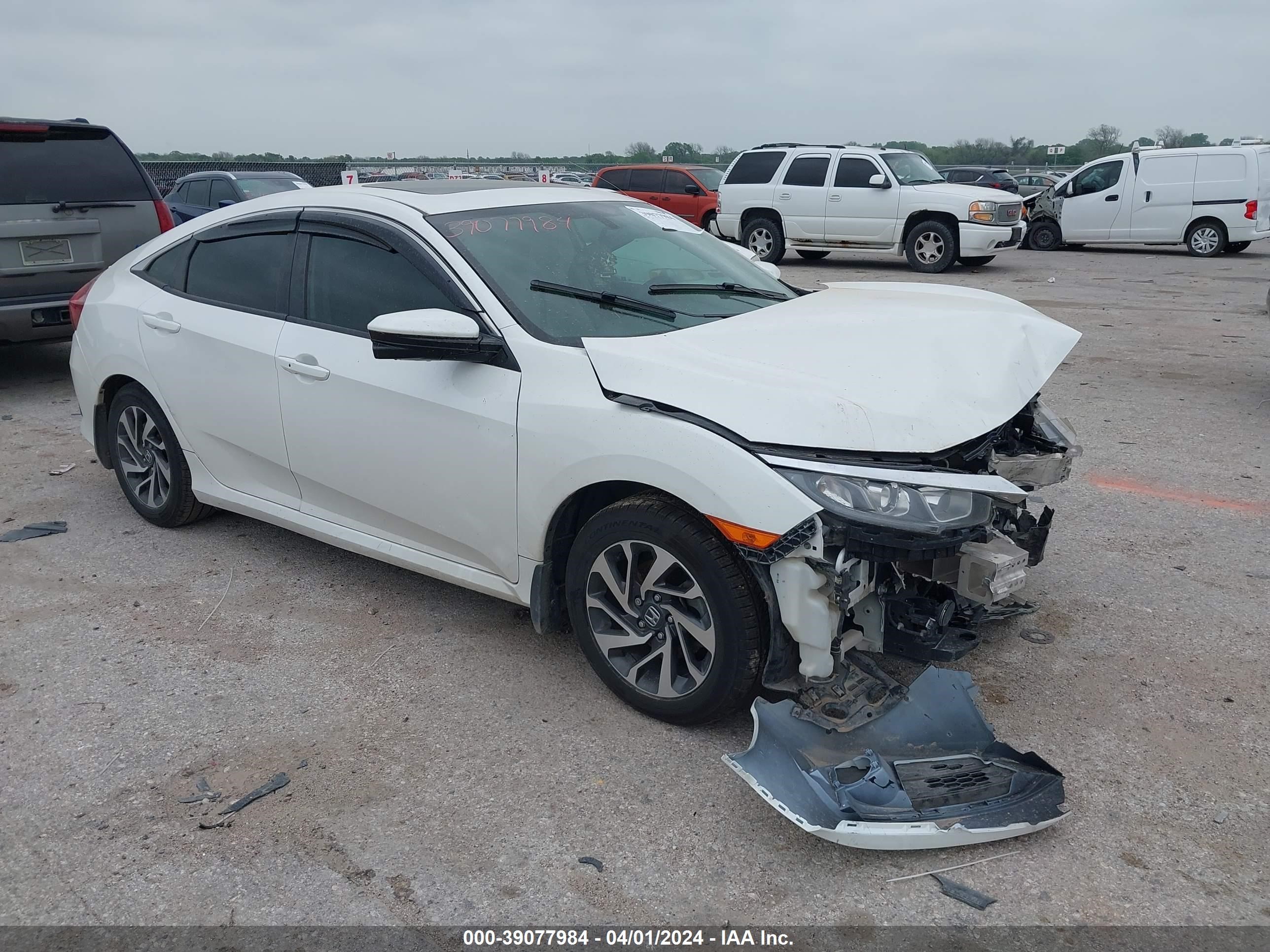 honda civic 2016 19xfc2f73ge079795