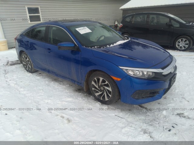 honda civic sedan 2017 19xfc2f73he049360