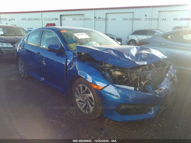 honda civic sedan 2017 19xfc2f73he081323