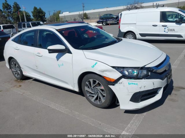 honda civic 2017 19xfc2f73he227543