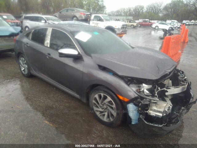 honda civic sedan 2017 19xfc2f74he035466