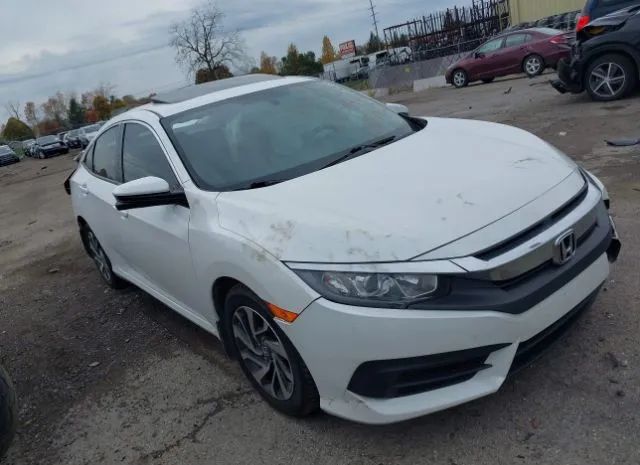 honda civic sedan 2017 19xfc2f74he053434